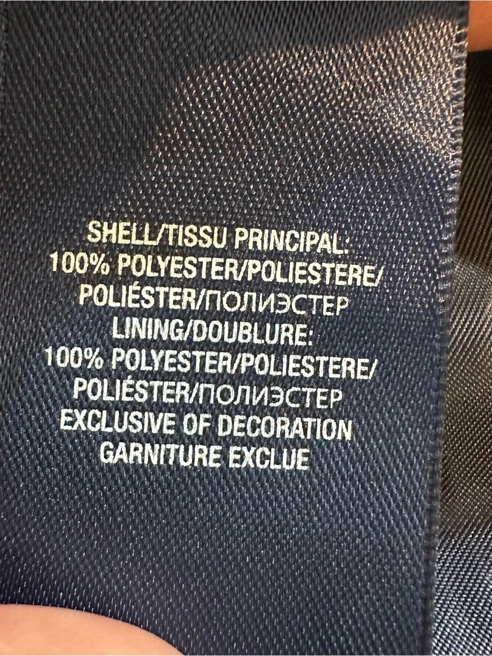 Ralph Lauren Baby Navy Anchor Print Twill Dress Size 12M